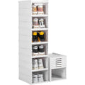 6-Tier Foldable Clear Shoe Storage Box