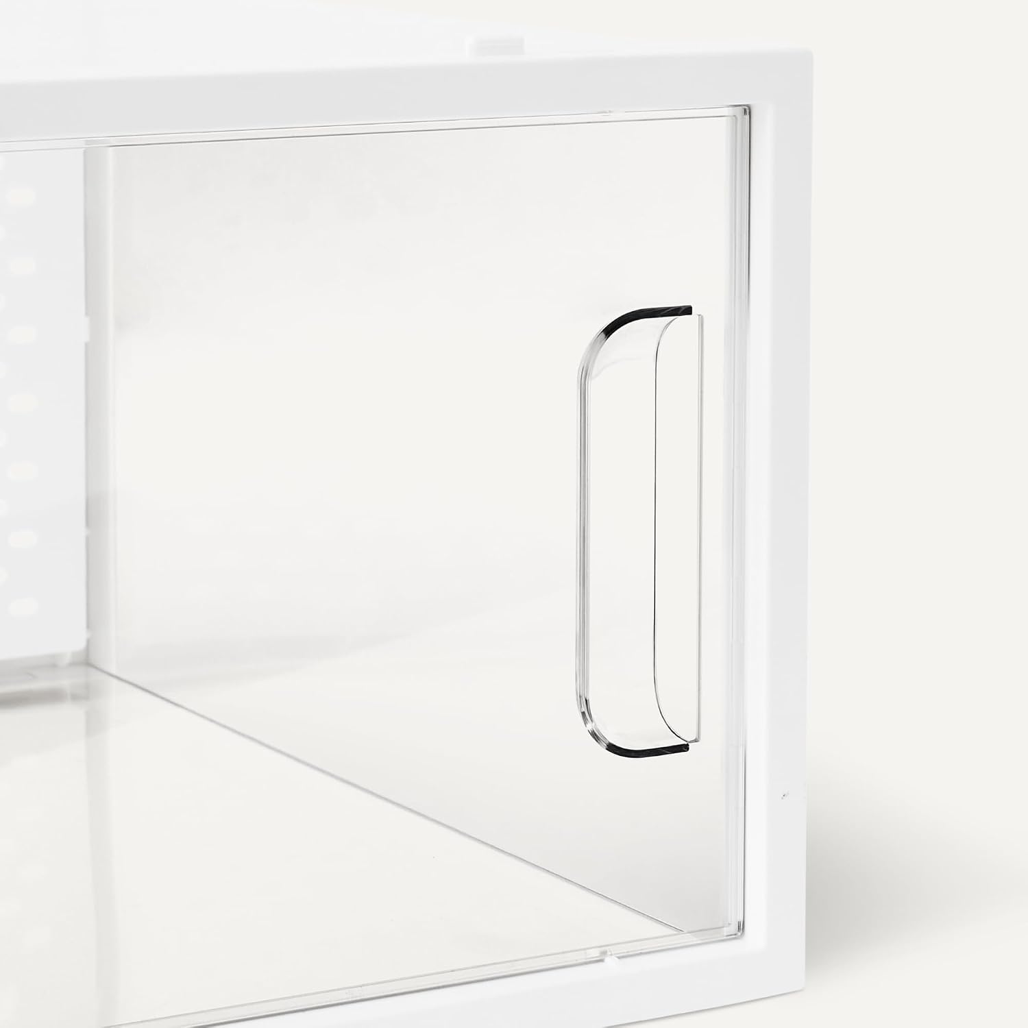 Clear Stackable Foldable Shoe Boxes,12-Pack