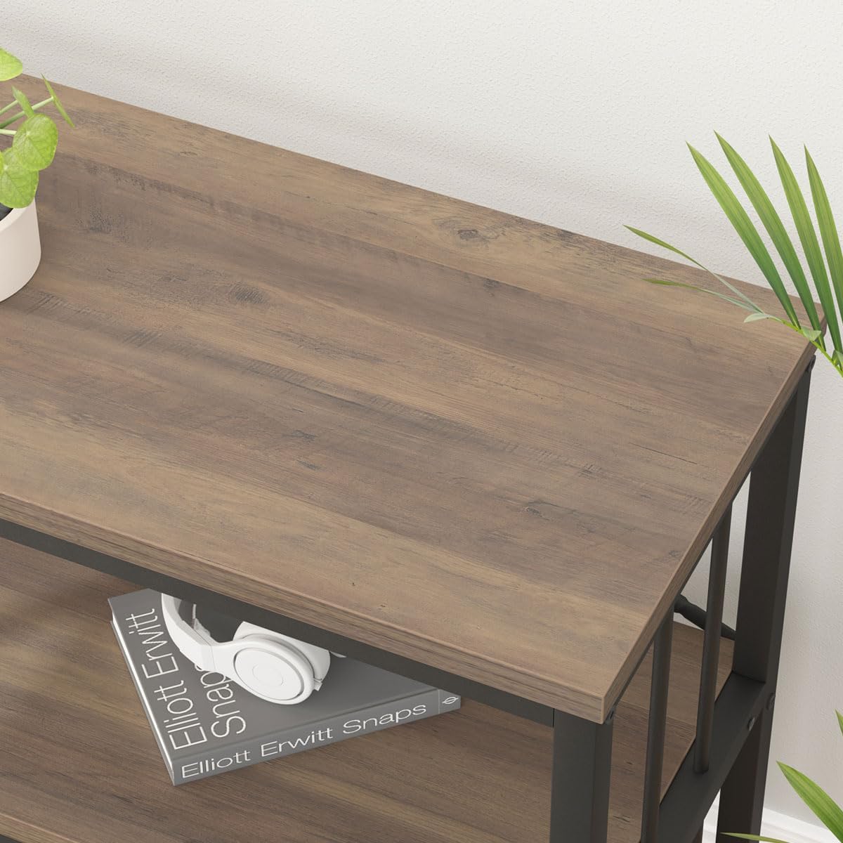 63" Rustic Oak Console Table