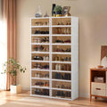 Foldable Shoe Cabinet with Doors